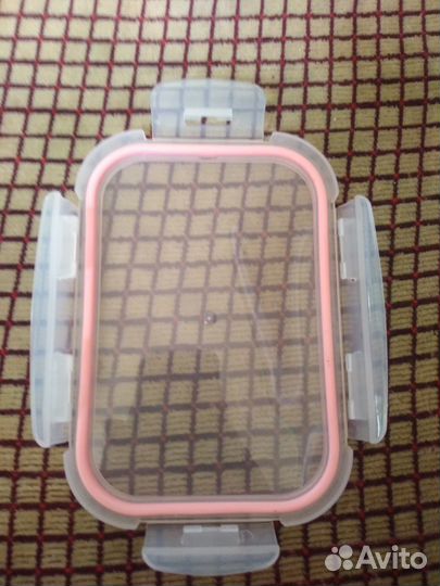 Контейнер пищевой, стеклянный, новый, 550 мл