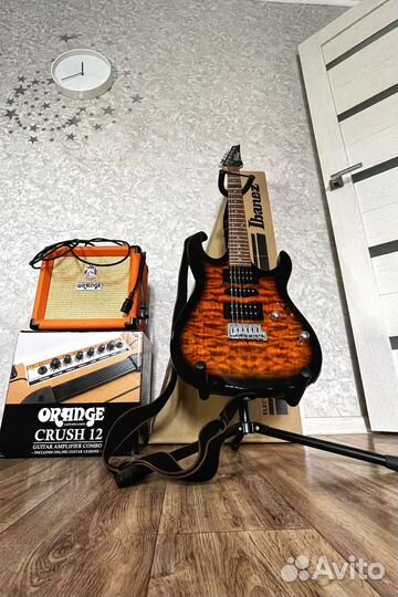 Электрогитара Ibanez GIO + комбоусилитель