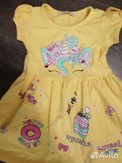 Платье для девочки 98