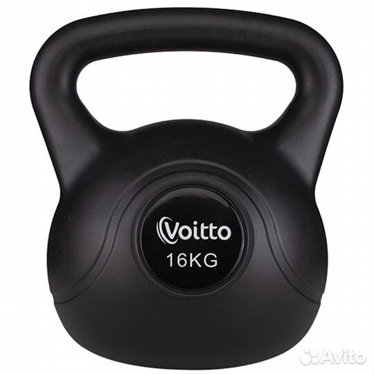 Гиря пластиковая Voitto, 16 кг (крупногабаритная)