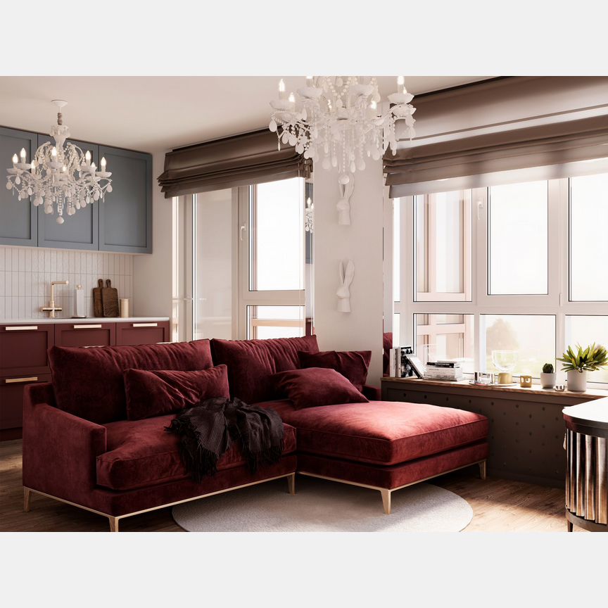 2-к. квартира, 58,9 м², 4/12 эт.