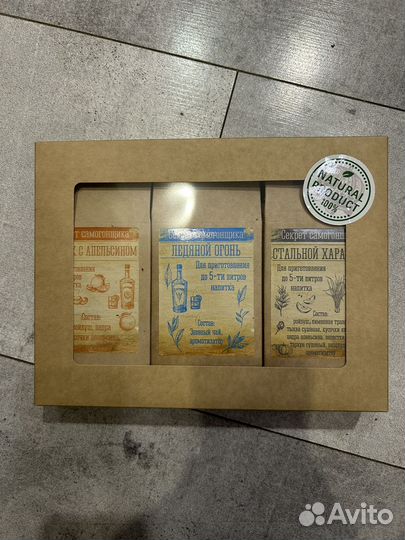 Подарочный набор для приготовления настоек