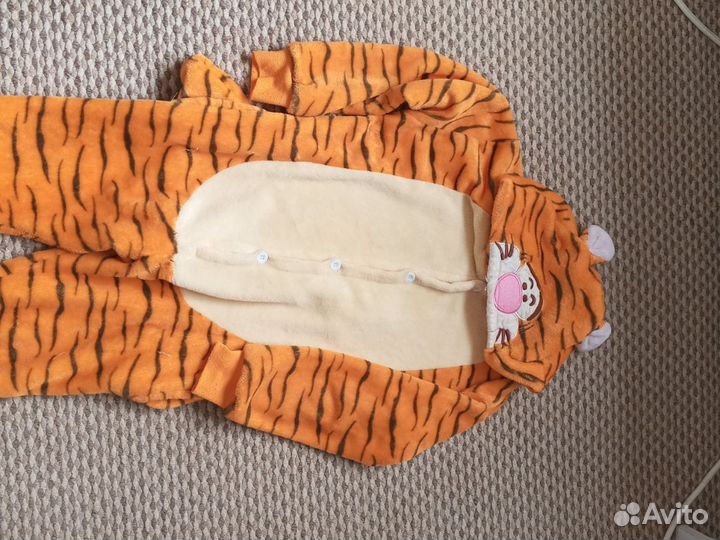 Пижама кигуруми тигр