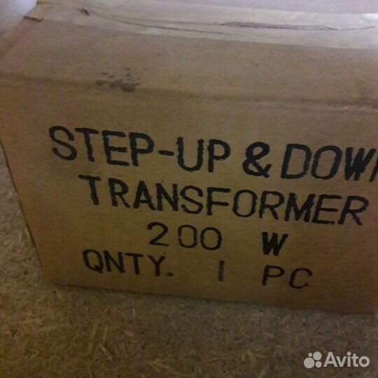 Transformer step up 200w