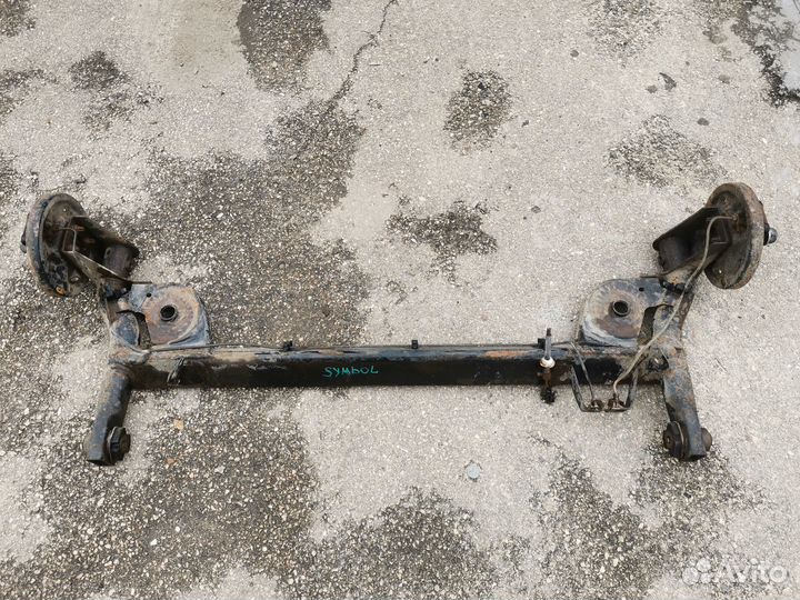 Задняя балка Renault Symbol