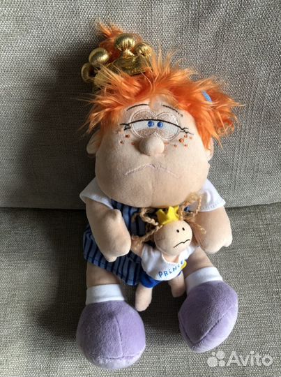 Плюшевая царевна-несмеяна