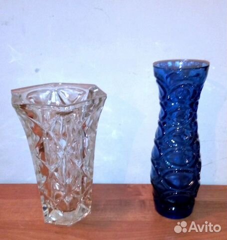 Ваза СССР стекло, хрусталь