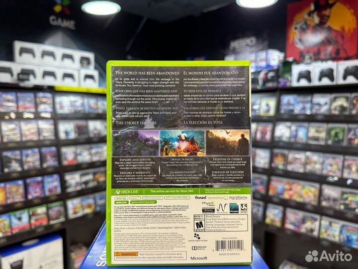 Игры для Xbox 360: Risen 3: Titan Lords Расширенно