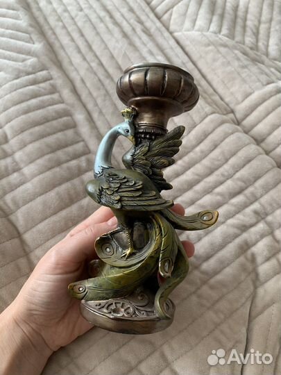 Статуэтка подсвечник не металл