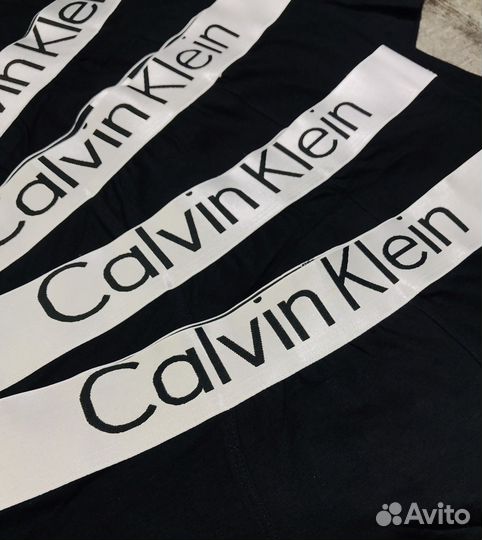 Трусы мужские боксеры черные хлопок