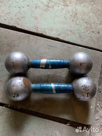 Гантели 3 кг