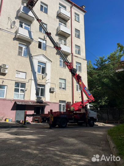 Аренда и услуги телескопической автовышки, 300 кг, 28 м