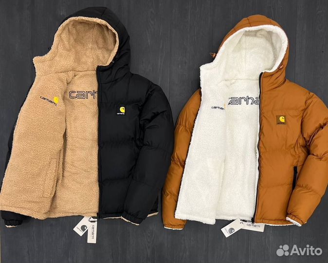 Куртка Зимняя carhartt двухстороняя