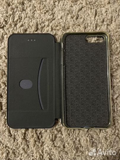Чехол кожаный на iPhone 8+
