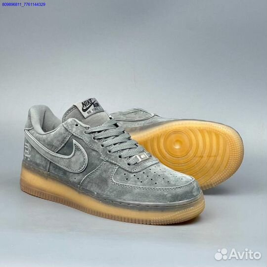 Кроссовки Nike Air Force 1 Grey (Арт.62439)