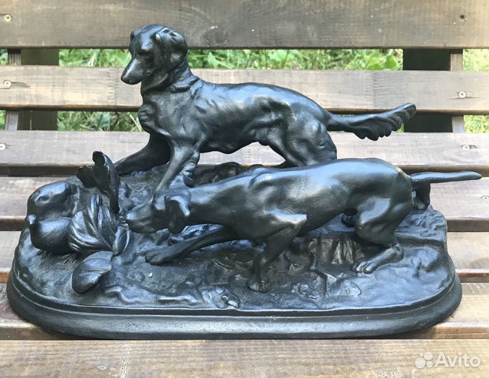 СССР 1957 Больш Охота Собак Чугун Куса Касл