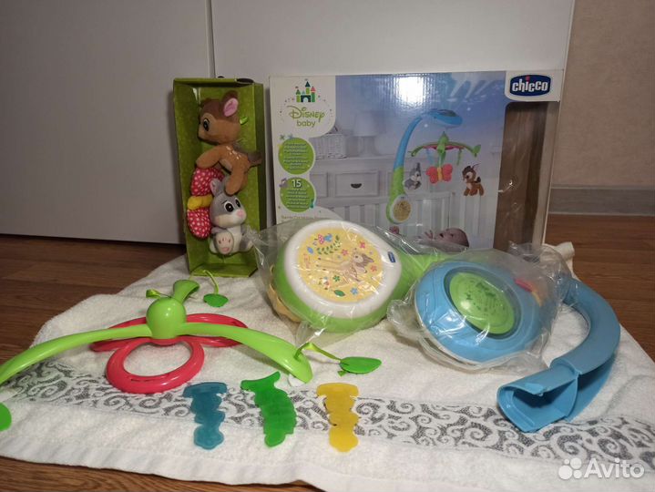 Детский мобиль в кроватку Chicco