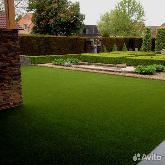 Рулонный газон под ключ