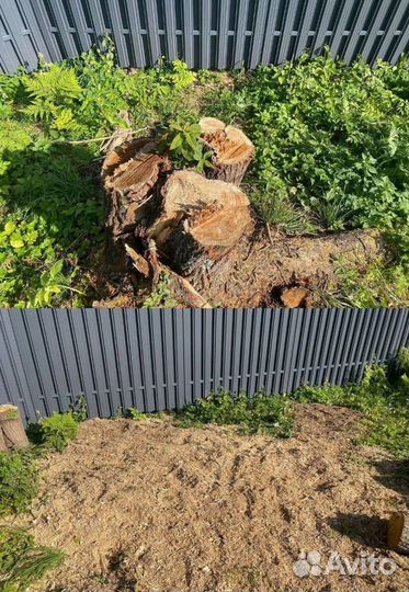 Покос травы,расчистка участка,корчевание пней