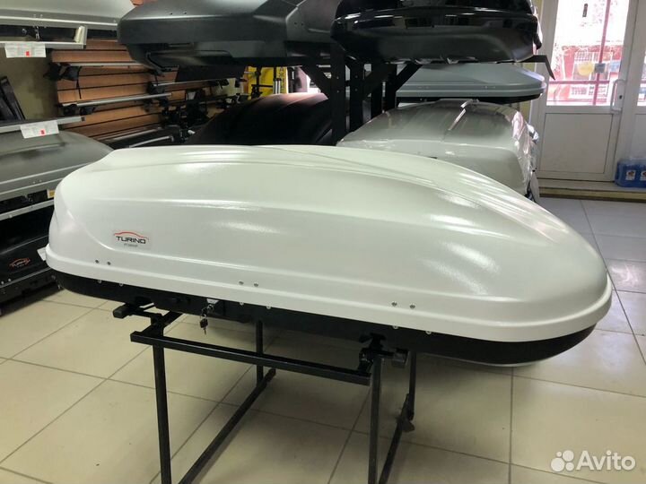 Автобокс багажник на крышу Kia Sportage