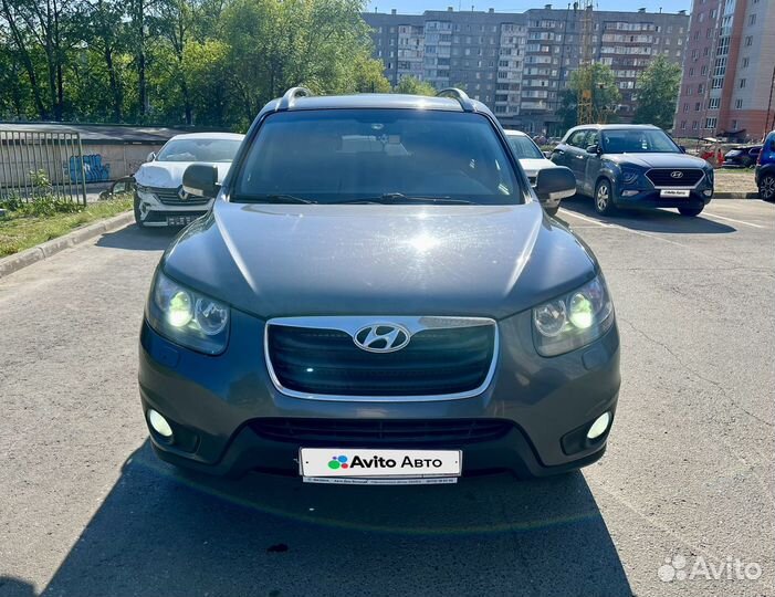 Hyundai Santa Fe 2.4 AT, 2011, 207 000 км