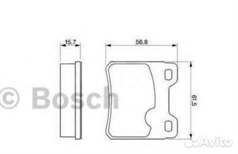 Колодки тормозные задние opel Kadett E/saab 900