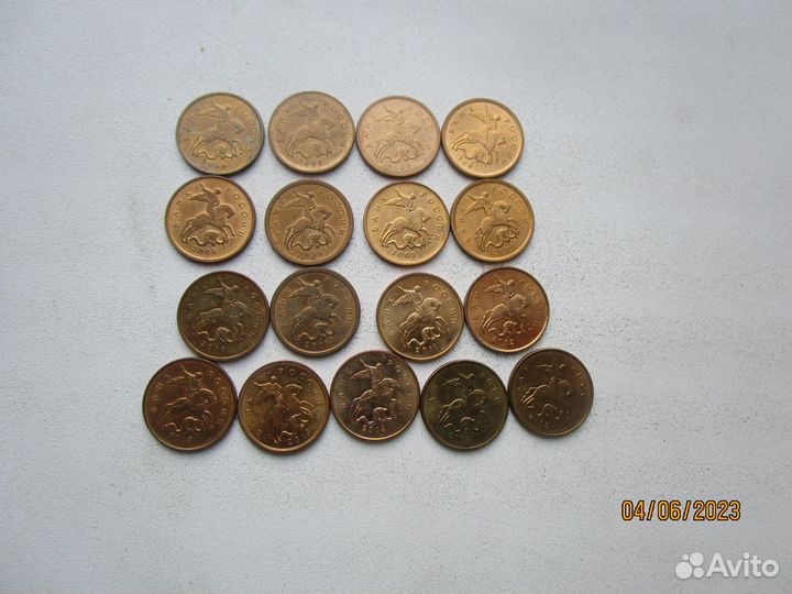 10 копеек 1997-2015 г Все года и дворы.37 шт