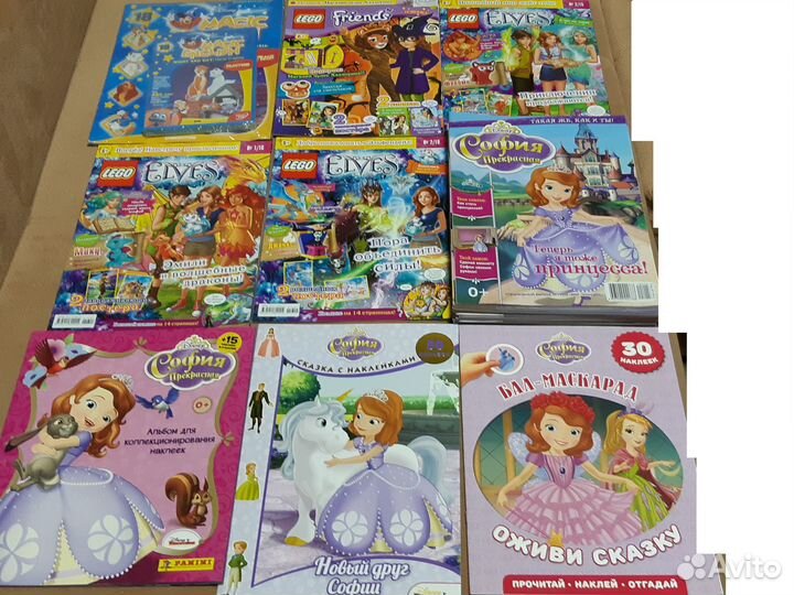 Дисней Книги Журналы Наклейки Софья Прокофьева