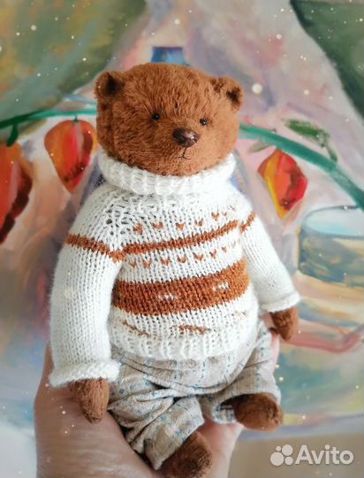 Мишка Тедди ручная работа