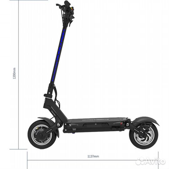 Электросамокат dualtron 3 28AH