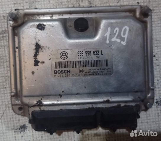 Блок управления Эбу Двс Фольксваген Гольф 4 1,4л