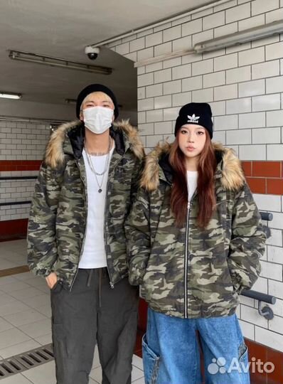 Зип худи Camo Realtree Vintage с мехом