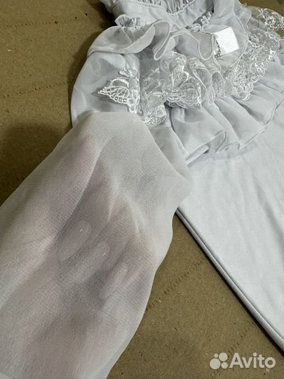 Блузка школьная нежная