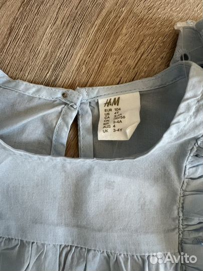 Костюм для девочки H&M. Новый.Р-р 104