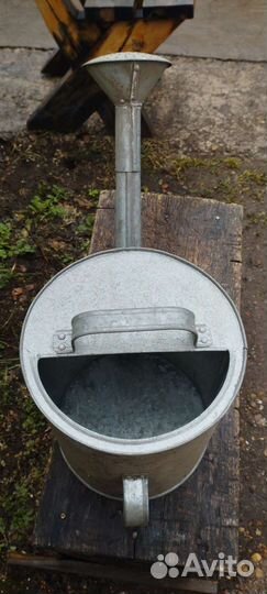 Лейка садовая оцинкованная