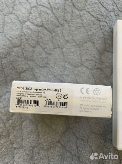 Apple VGA adapter iPhone 30 pin MC552ZM/B