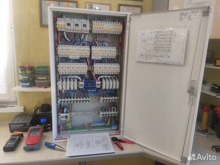 Сборка электрощитов и шкафов автоматики