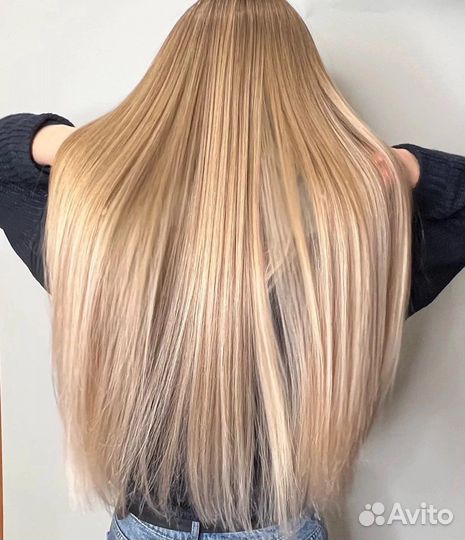 Окрашевание Кератин Ботокс