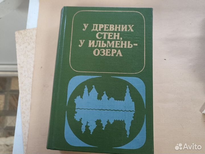Книга у древних стен у Ильмень Озера