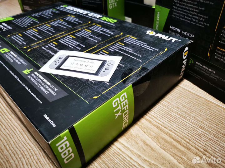 Видеокарта Palit GTX 1660 Dual OC 6gb. Чек