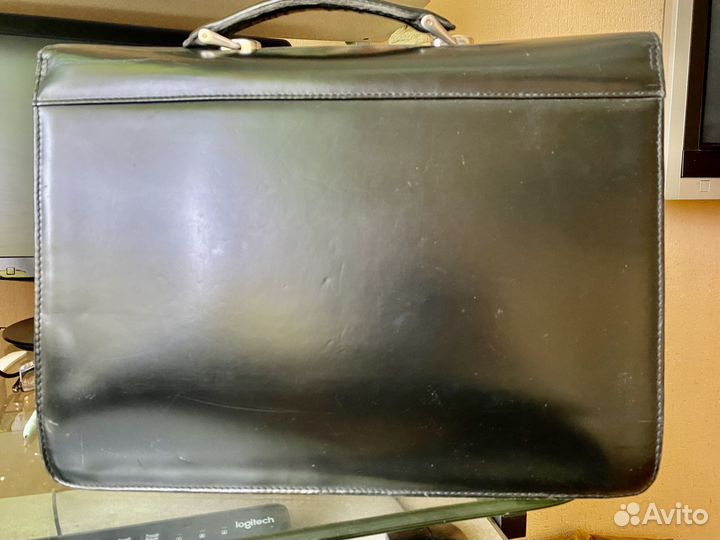 Портфель мужской Samsonite кожа лак