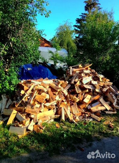 Дрова колотые