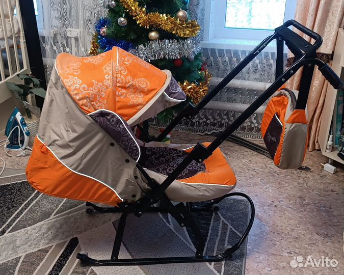 Коляска санки