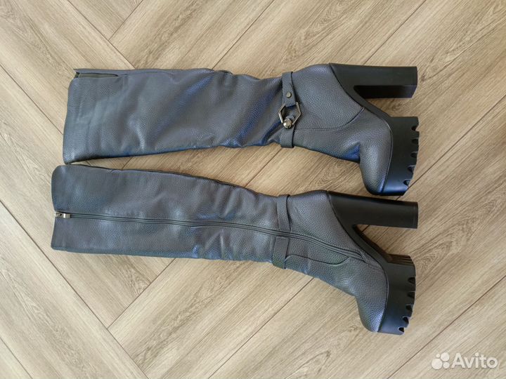 Сапоги ботфорты