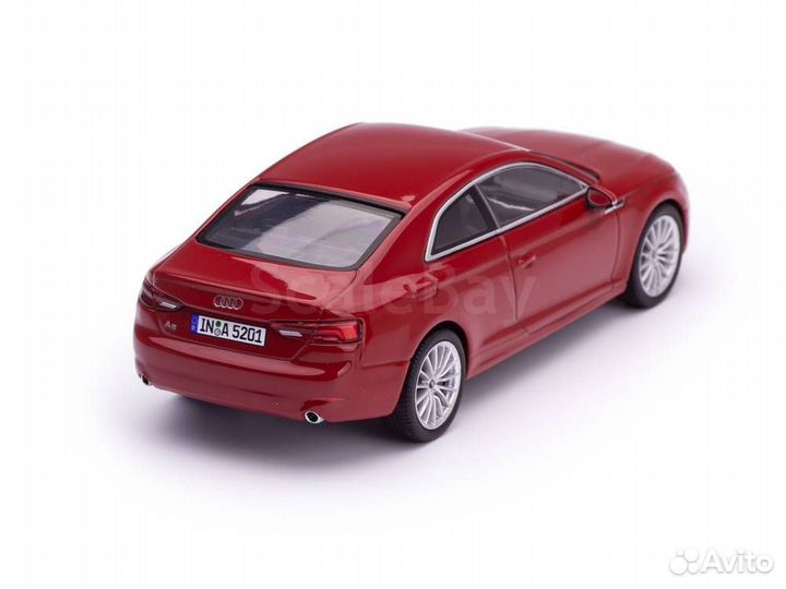 Audi A5 Coupe 2016 красный 1:43