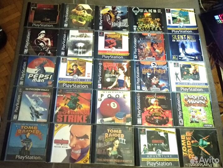 Игры PS1, PS2, Sega