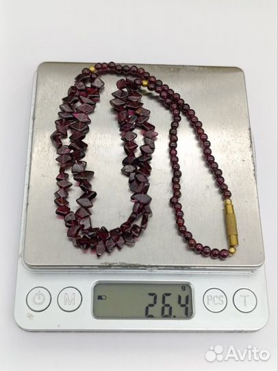 Гранатовое колье