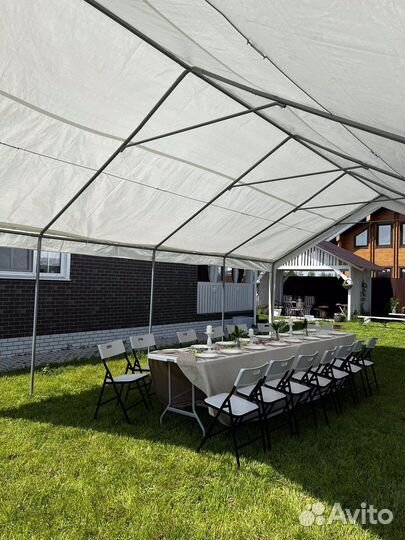 Шатер и банкетная мебель в аренду