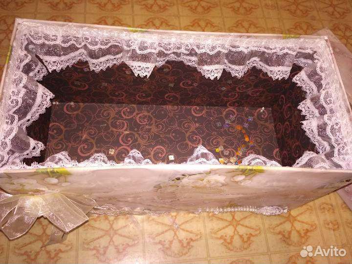 Коробка для сбора денег на свадьбе