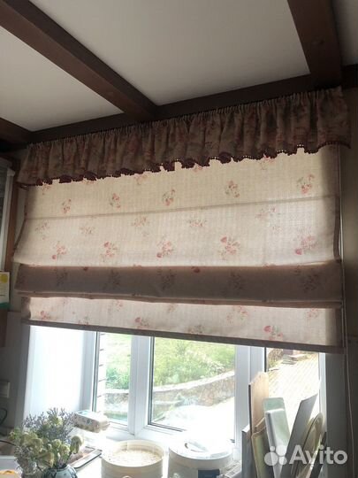 Комплект шторы и тюль